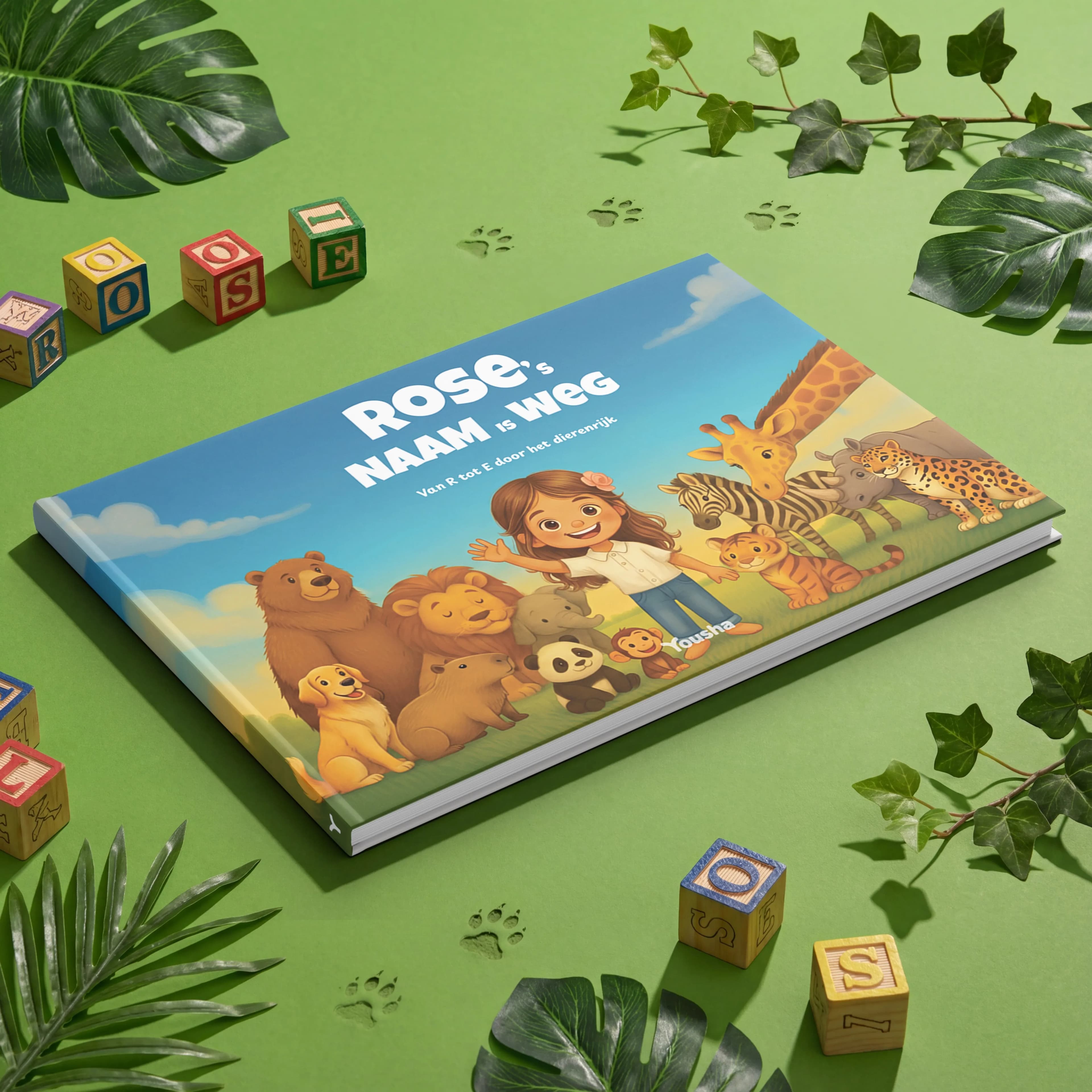 marketing images of animal book